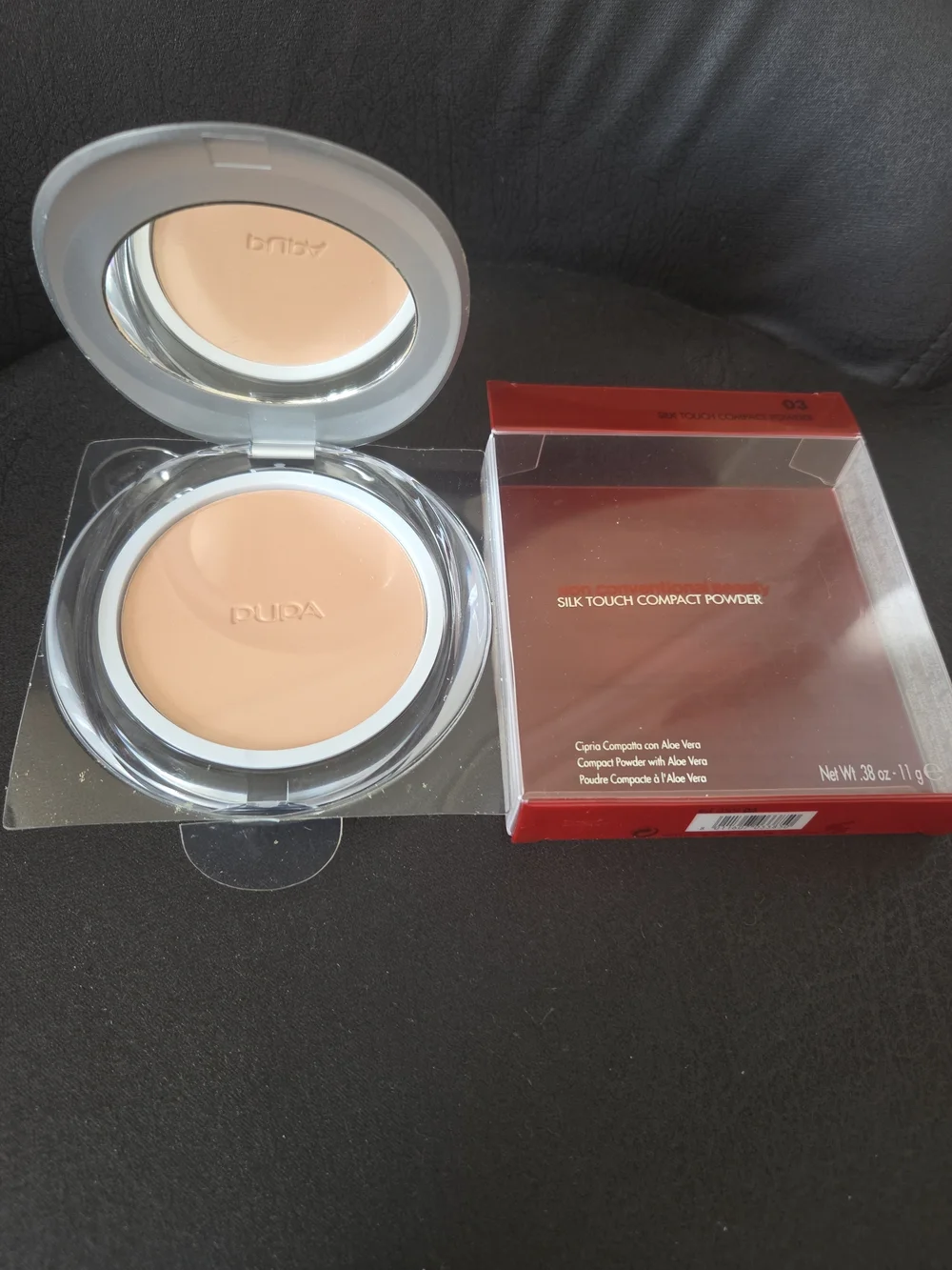 Pupa Silk Touch Compact Powder 03 .38oz New Old Stock Made In Italy ⬇️